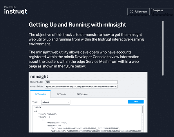 Link to Instruqt